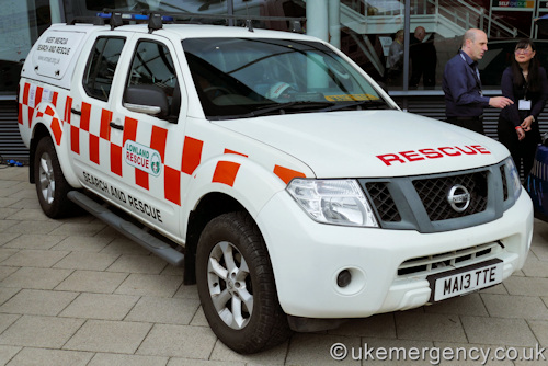 MA13 TTE West Mercia Search and Rescue Nissan Navara