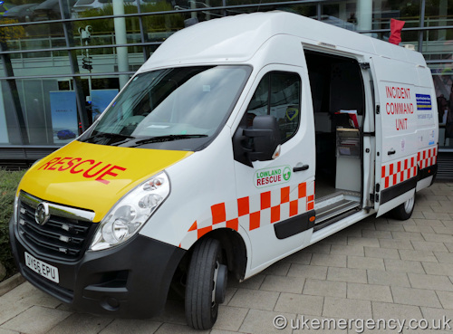 DY66 EPU West Mercia Search and Rescue Vauxhall Movano