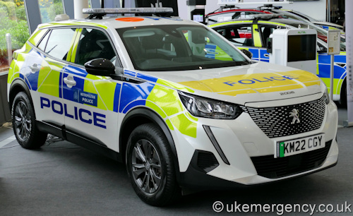 KM22 CGY Metropolitan Police Peugeot 2008