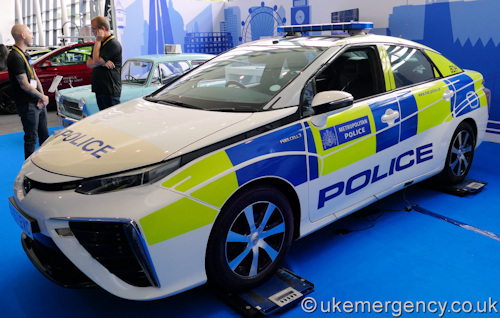 BX67 EVC Metropolitan Police Toyota Mirai