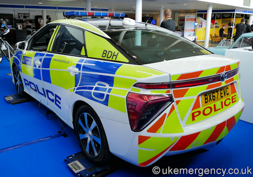 BX67 EVC Metropolitan Police Toyota Mirai