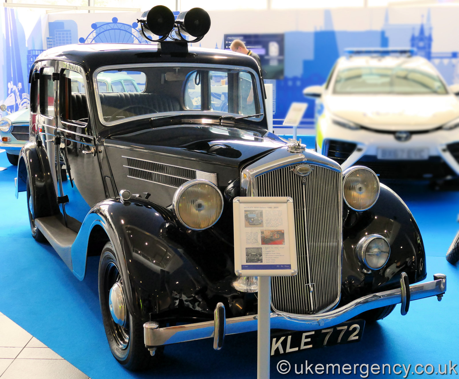 KLE 772 Metropolitan Police Wolseley 14/60