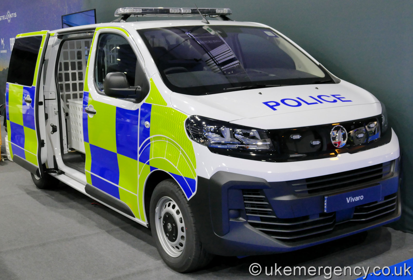 Police demonstrator Vauxhall Vivaro