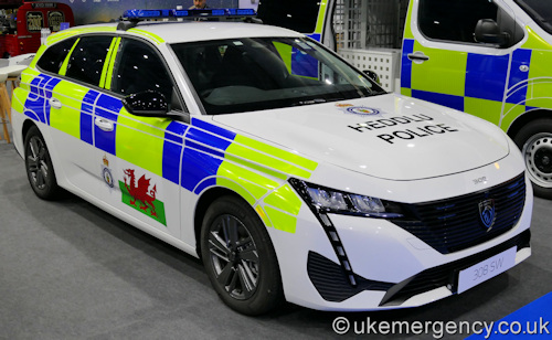 North Wales Police Peugeot 308 SW