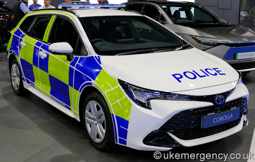 Police demonstrator Toyota Corolla Estate