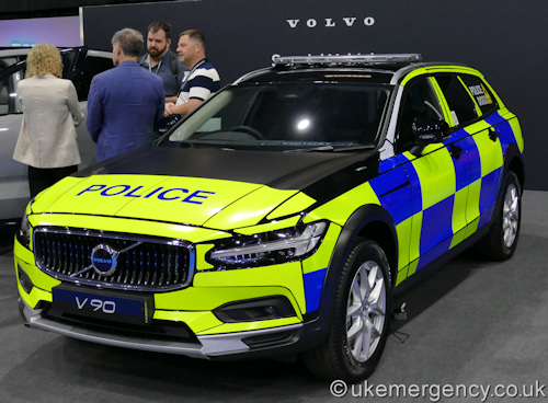 Police demonstrator Volvo V90 Cross Country
