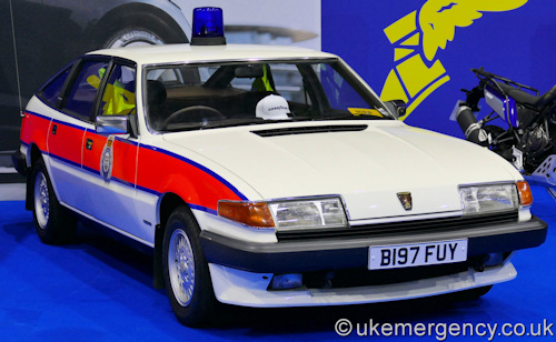 B197 FUY West Mercia Constabulary Rover SD1