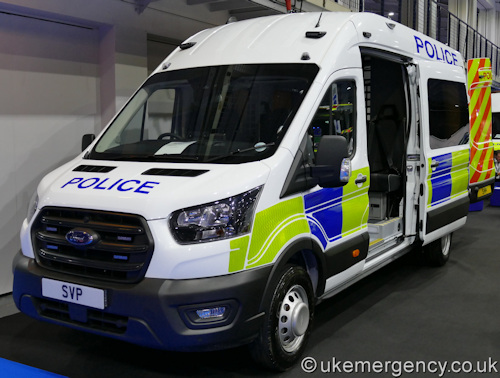 Police demonstrator Ford Transit