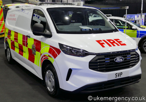 Norfolk Fire and Rescue Service Ford E-Transit
