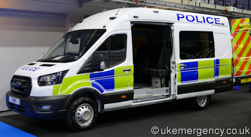 Police demonstrator Ford Transit