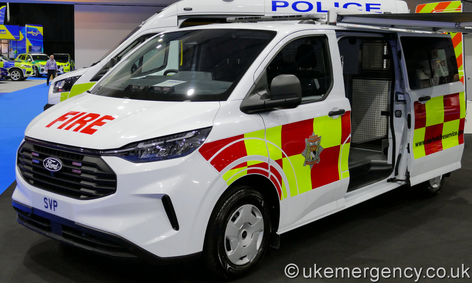 Norfolk Fire and Rescue Service Ford E-Transit