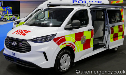 Norfolk Fire and Rescue Service Ford E-Transit