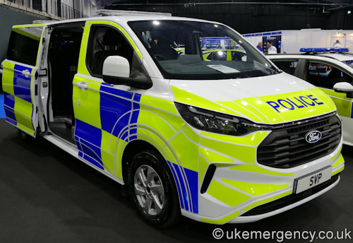 Police demonstrator Ford Tourneo