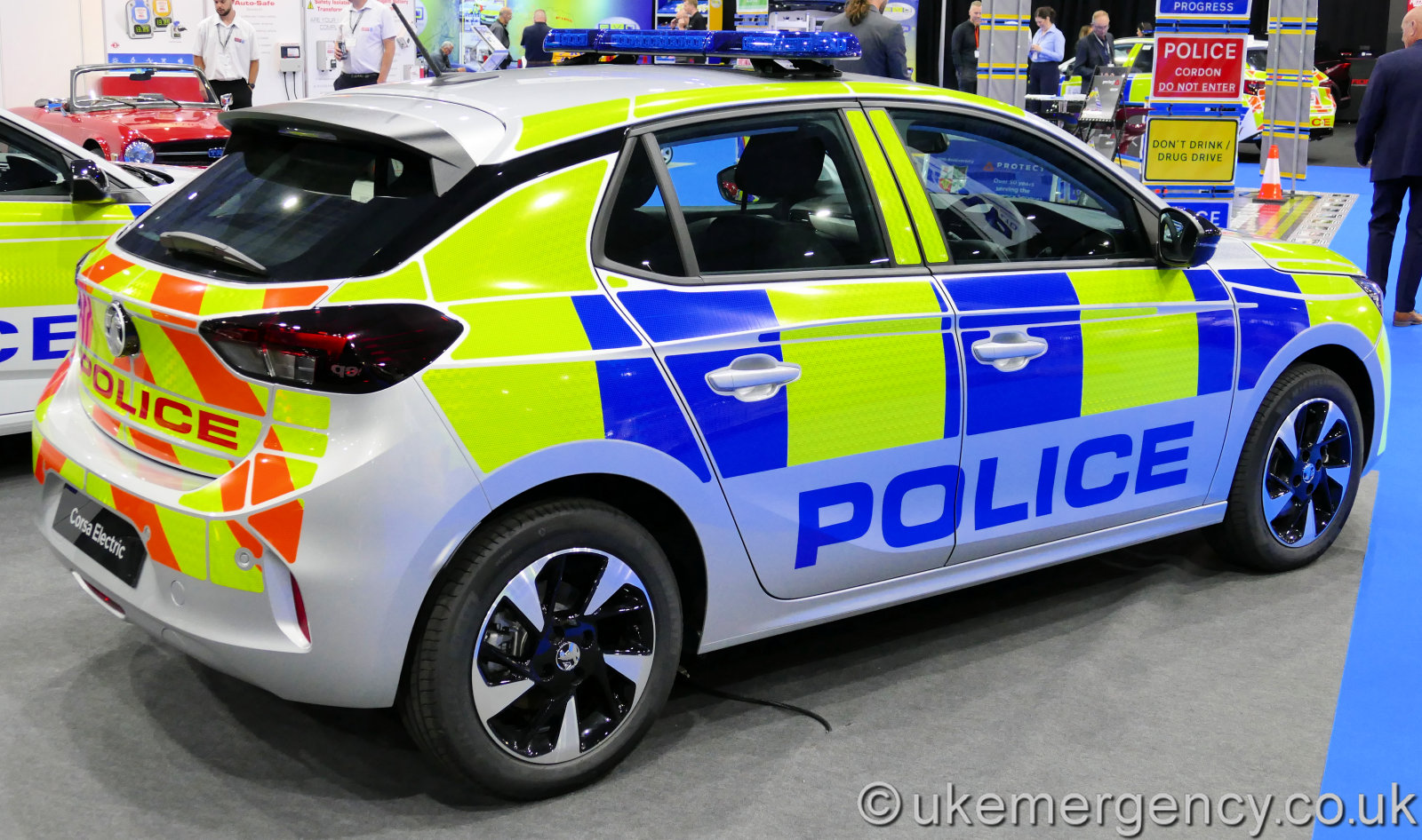 Police demonstrator Vauxhall Corsa Electric
