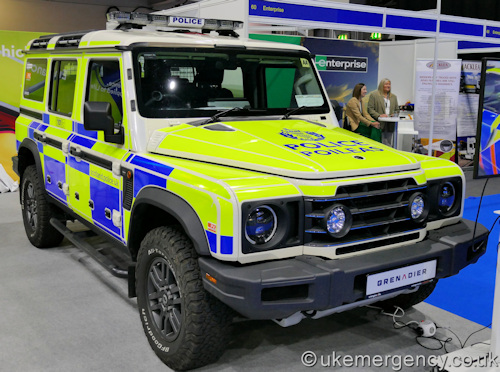 Police Scotland Ineos Grenadier