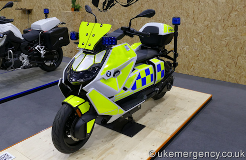 Police demonstrator BMW CE 04